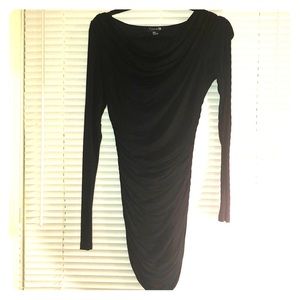 Black cocktail dress